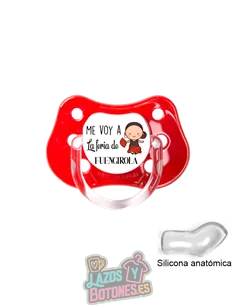 CHUPETE PERSONALIZADO ME VOY A LA FERIA - 0 a 6 meses