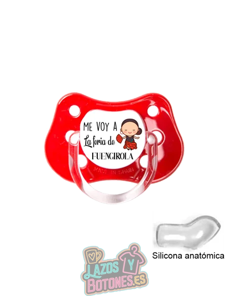 CHUPETE PERSONALIZADO ME VOY A LA FERIA - 0 a 6 meses