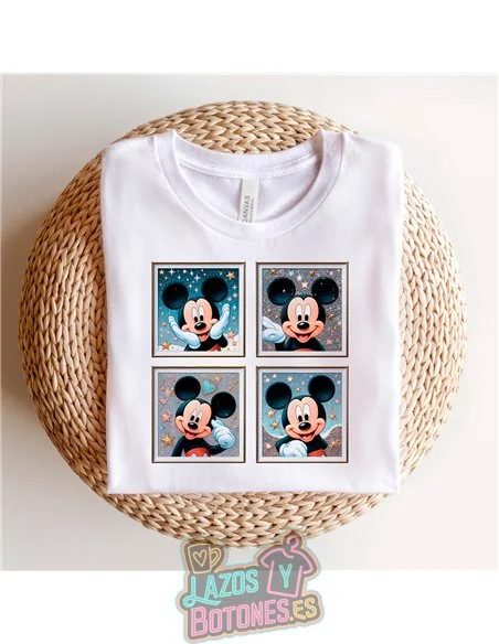 PEGATINA ROPA TODO COLOR - MICKEY 15CM ¡¡¡DESCUENTO!!!