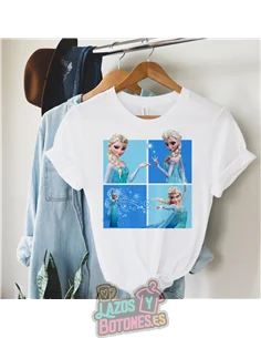 PEGATINA ROPA TODO COLOR - ELSA FROZEN 15cm ¡¡¡DESCUENTO!!!