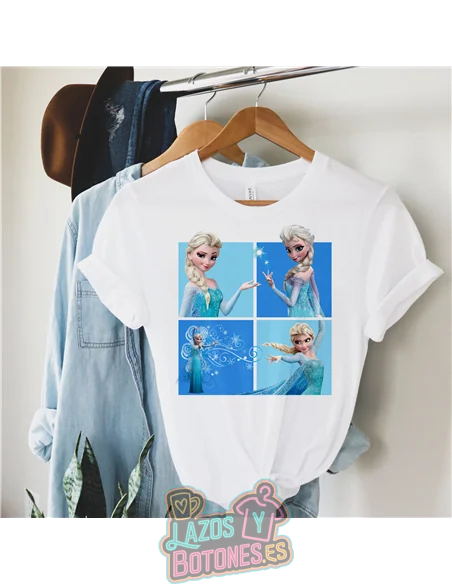 PEGATINA ROPA TODO COLOR - ELSA FROZEN 15cm ¡¡¡DESCUENTO!!!