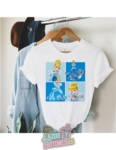 PEGATINA ROPA TODO COLOR - CENICIENTA 15cm ¡¡¡DESCUENTO!!!