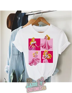 PEGATINA ROPA TODO COLOR - AURORA 15cm ¡¡¡DESCUENTO!!!