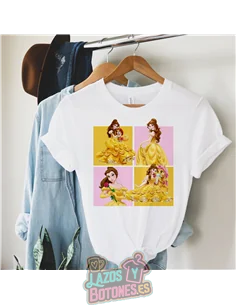 PEGATINA ROPA TODO COLOR - BELLA 15cm ¡¡¡DESCUENTO!!!