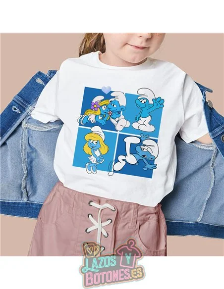 PEGATINA ROPA TODO COLOR -LOS PITUFOS 15cm ¡¡¡DESCUENTO!!!