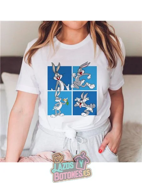 PEGATINA ROPA TODO COLOR - BUGS BUNNY 15cm ¡¡¡DESCUENTO!!!