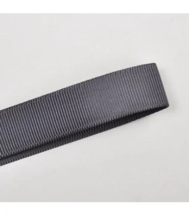Grosgrain Gris Carbón