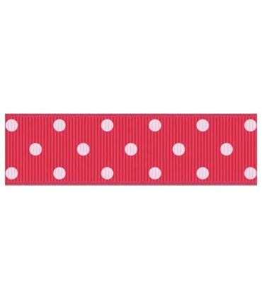 Lunares grandes FUCSIA 22mm