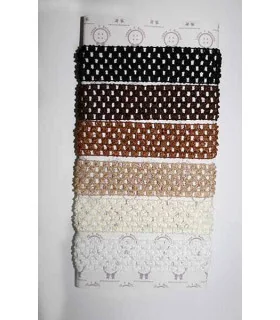 Diadema crochet 38mm