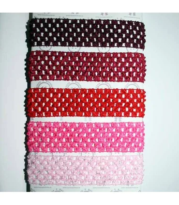 Diadema crochet 38mm