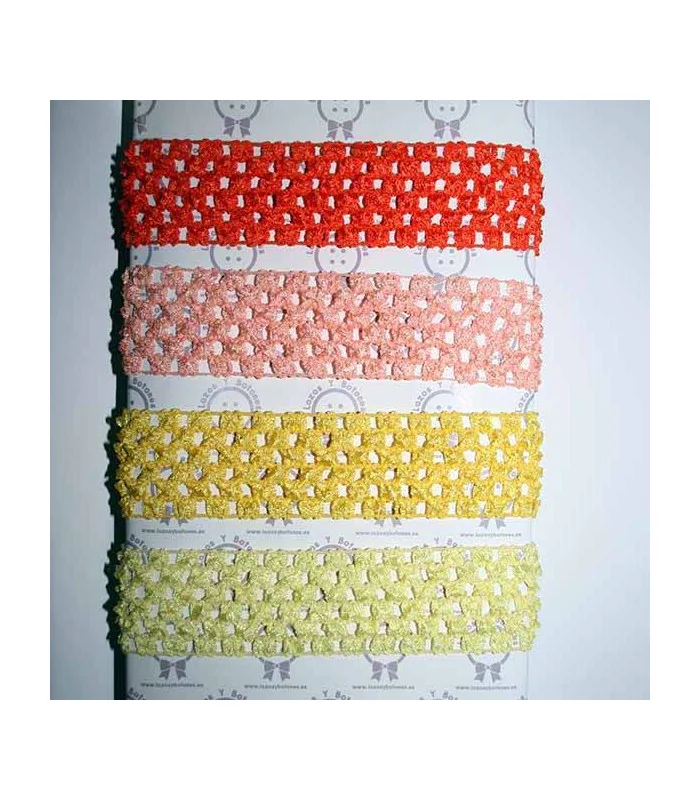 Diadema crochet 38mm