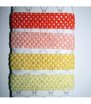 Diadema crochet 38mm