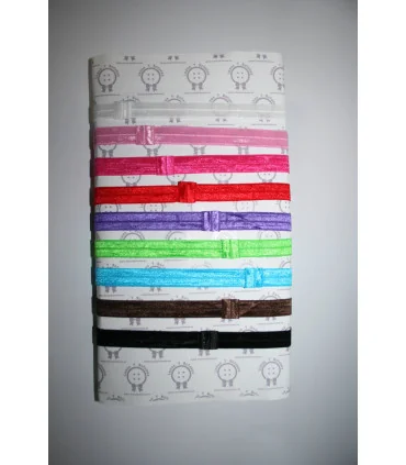 Diadema goma elástica lisas -Varios colores