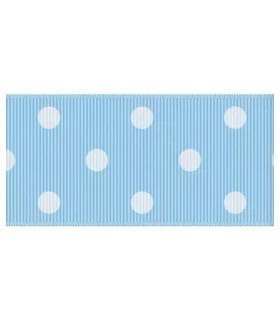 Lunares Camel/blanco 38mm