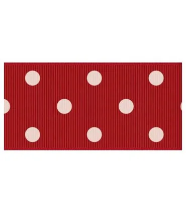 Lunares Negro/blanco 38mm