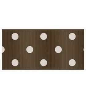 Lunares azul bebé/blanco 38mm