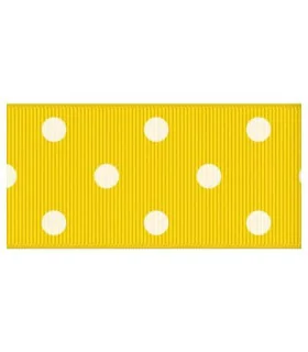 Lunares Camel/blanco 38mm