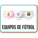 Chupetes equipos de fútbol